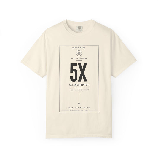 T-Shirt — Minimal '5X 0.14mm Tippet' Fishing Graphic Tee