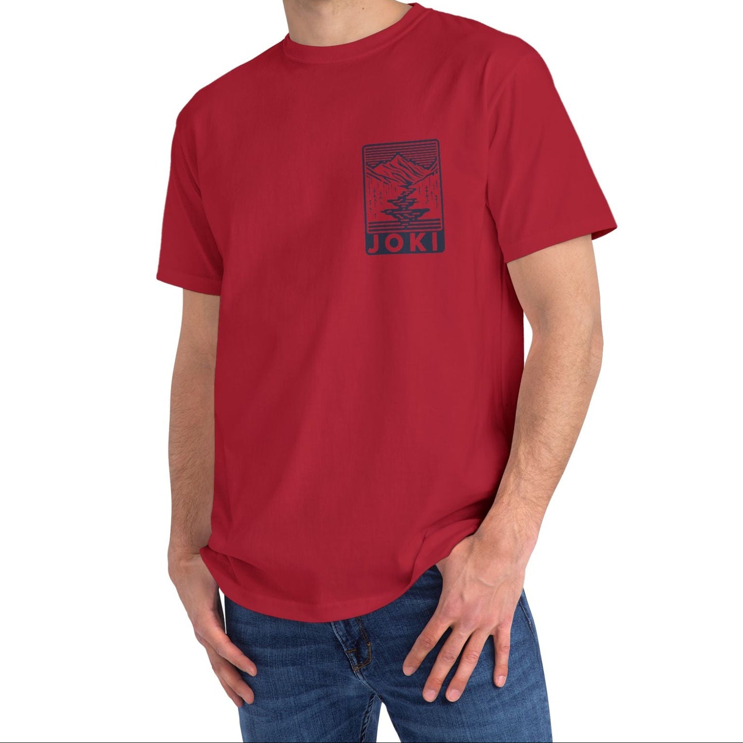 Joki Mountain Graphic T-Shirt — Minimal Nature Adventure Tee