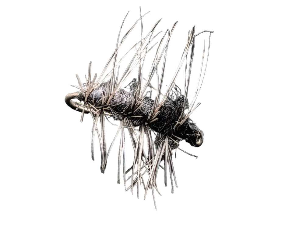Superpuppa Black/Grey Size 14 — Dry Fly | Joki Fly Fishing
