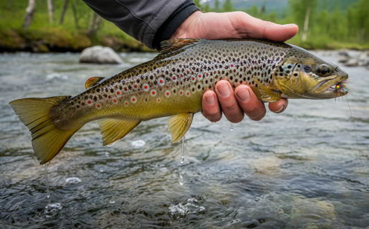 Fly Fishing in Finland — Wild Brown Trout Guide | JOKI