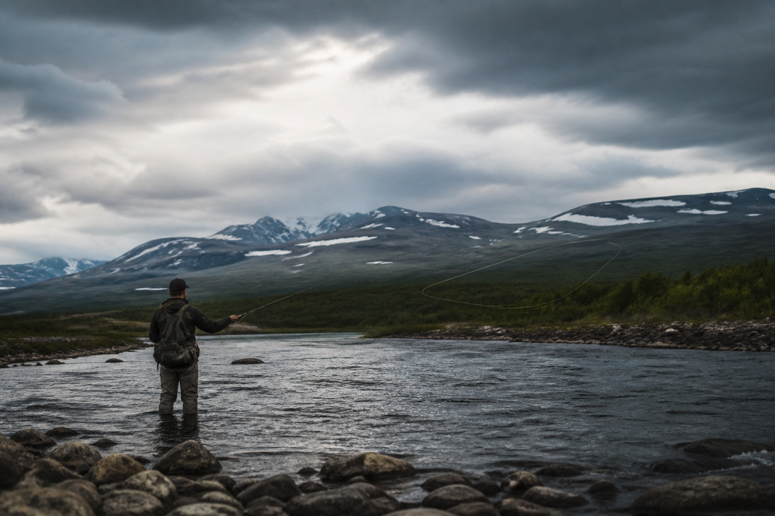 Grayling Fly Fishing on the Vindelälven – Sweden's Wild Northern River