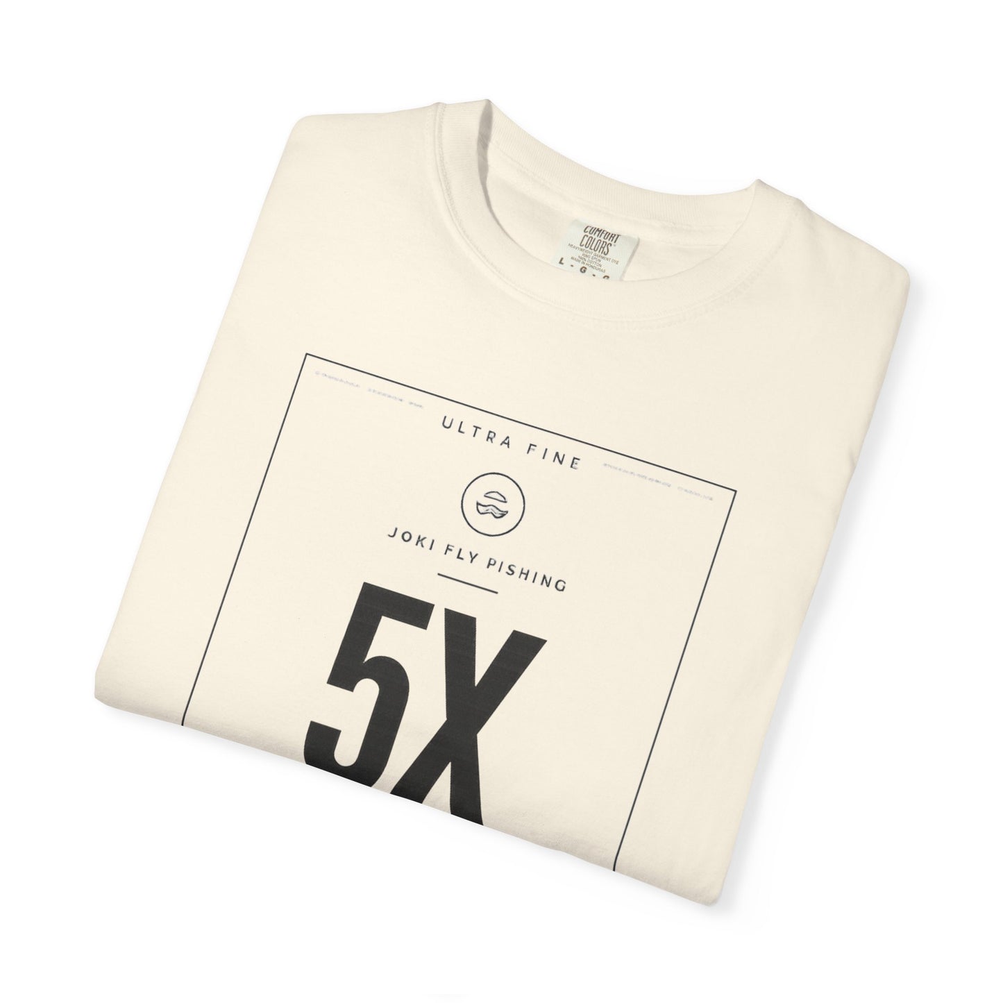 T-Shirt — Minimal '5X 0.14mm Tippet' Fishing Graphic Tee
