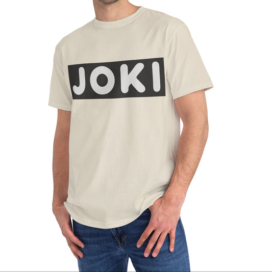 JOKI Logo T‑Shirt — Minimal Block Letter Tee