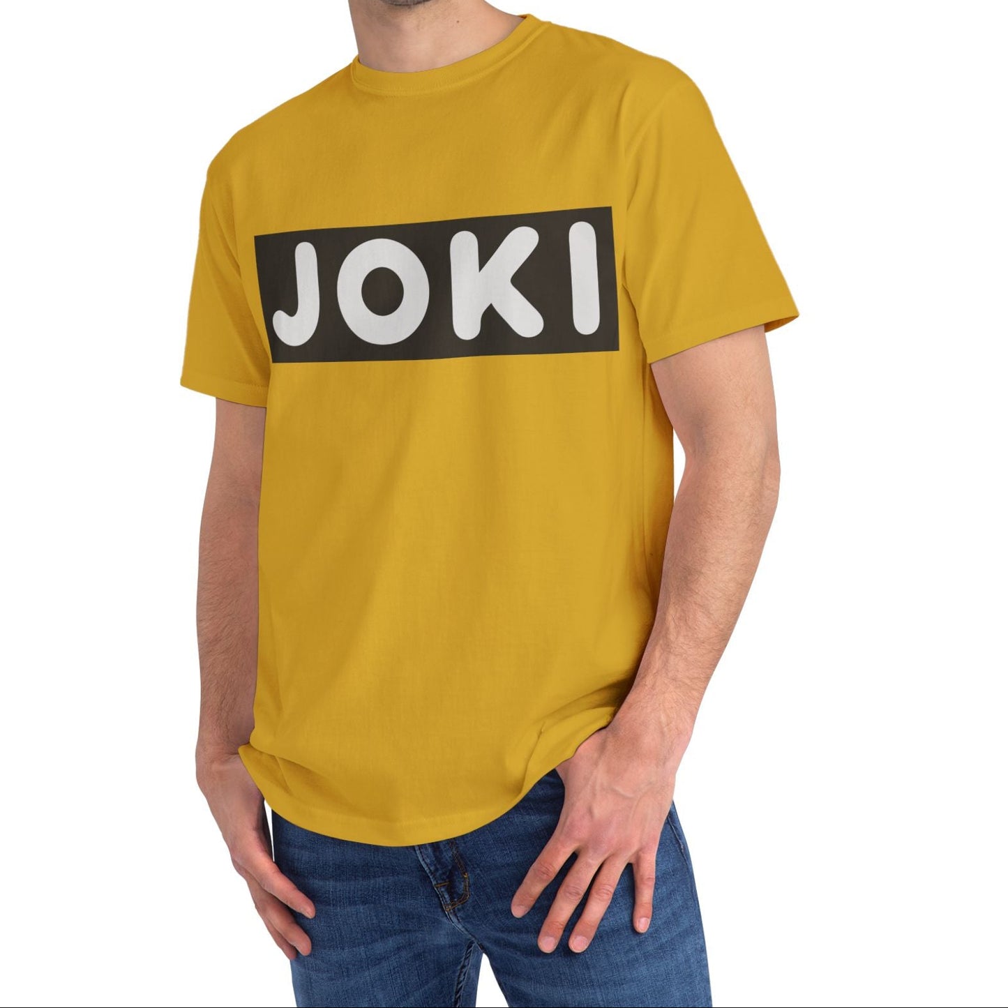 JOKI Logo T‑Shirt — Minimal Block Letter Tee