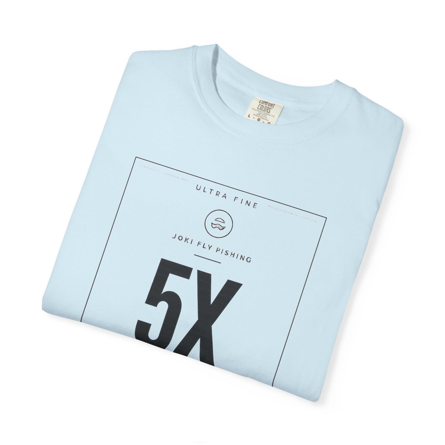 T-Shirt — Minimal '5X 0.14mm Tippet' Fishing Graphic Tee