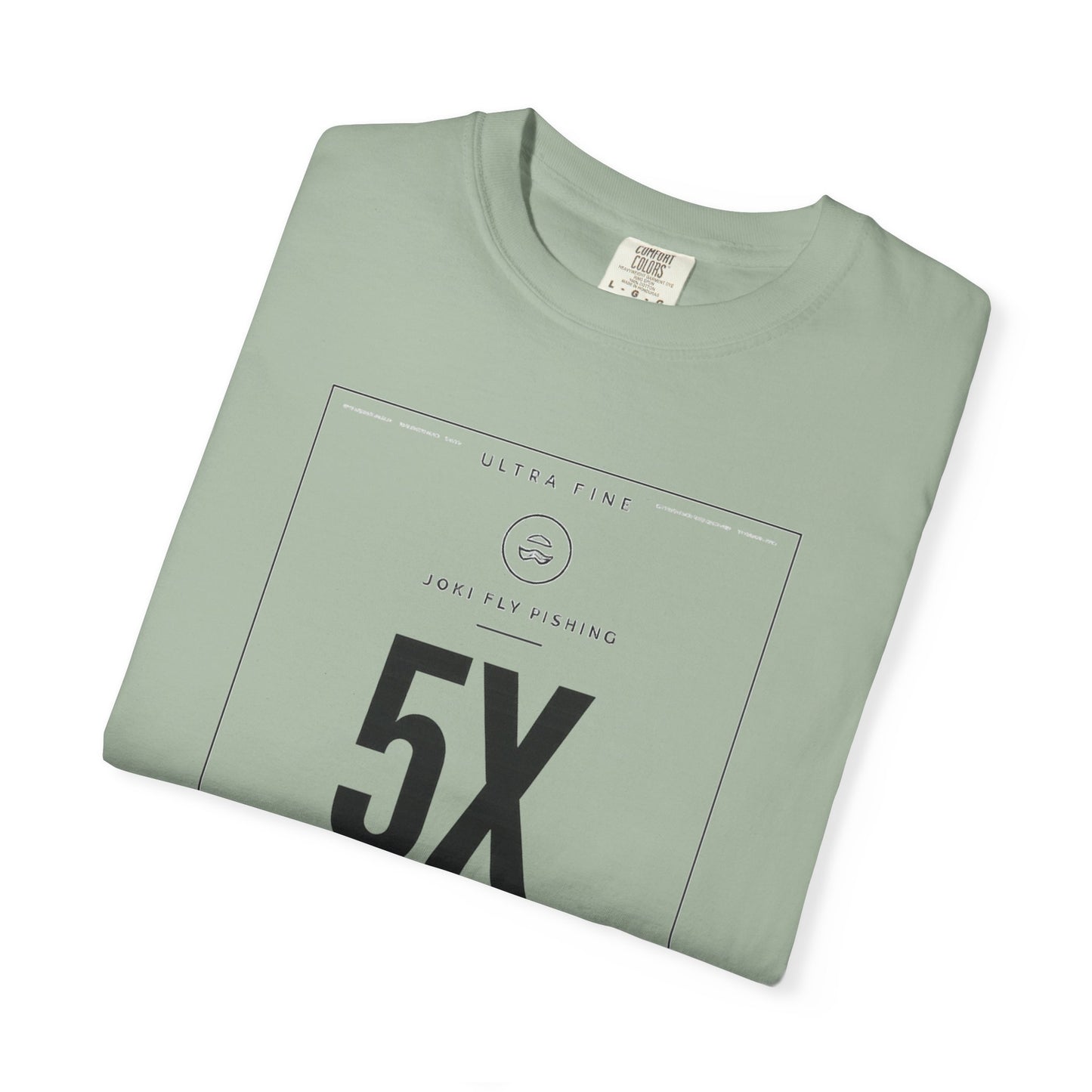 T-Shirt — Minimal '5X 0.14mm Tippet' Fishing Graphic Tee