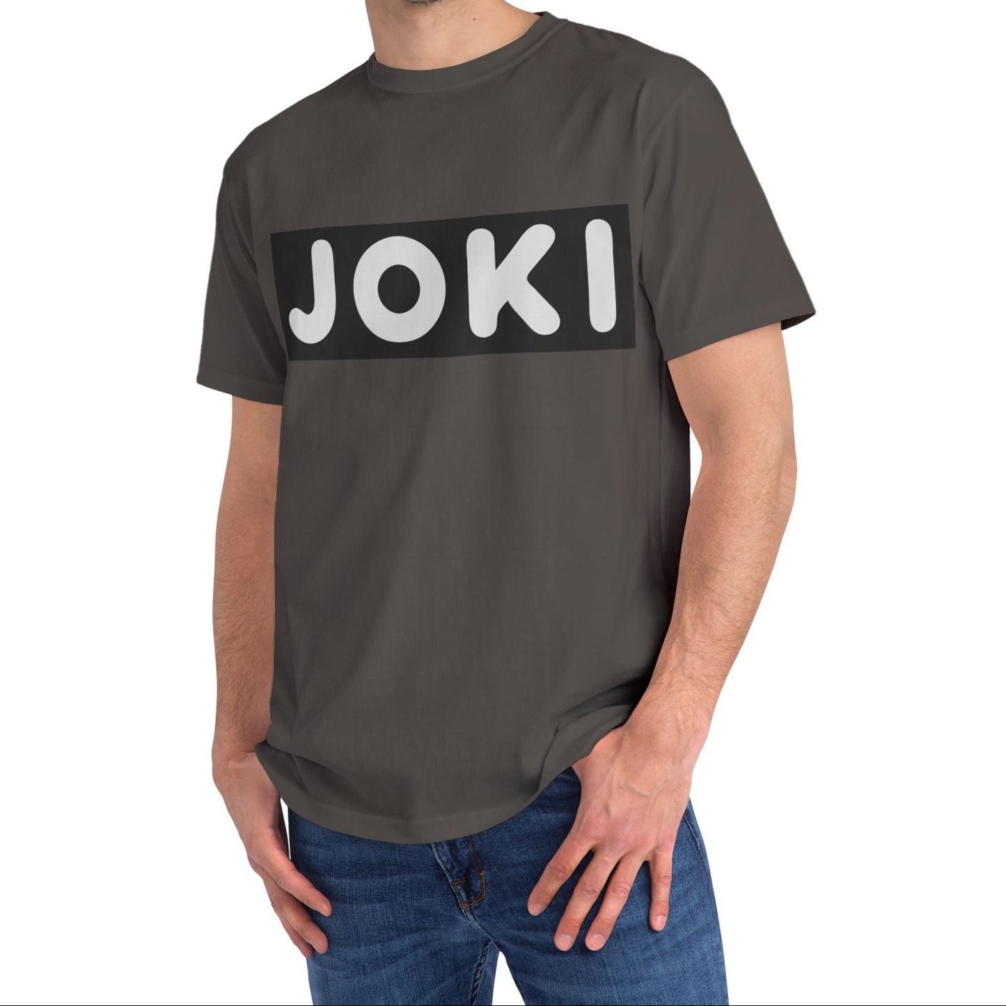 JOKI Logo T‑Shirt — Minimal Block Letter Tee
