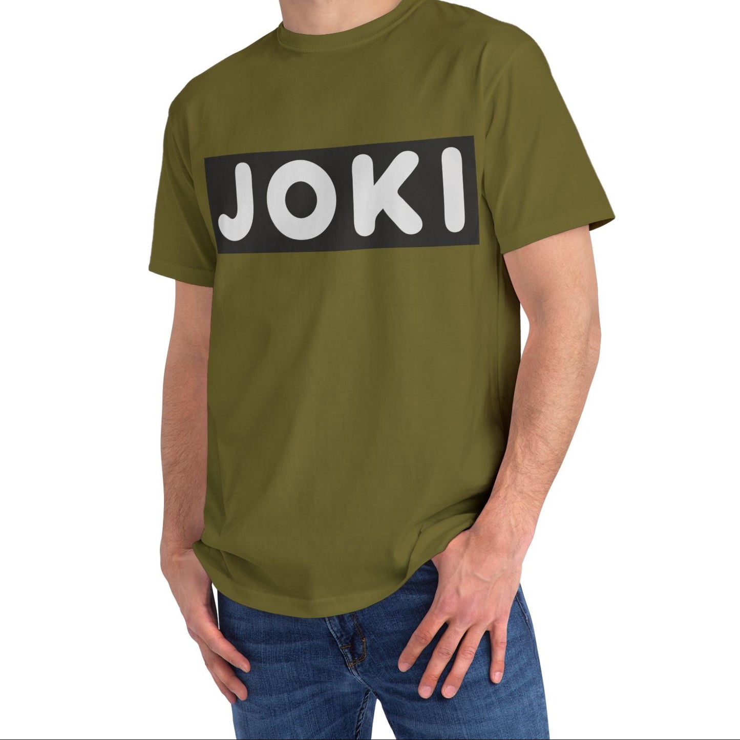 JOKI Logo T‑Shirt — Minimal Block Letter Tee