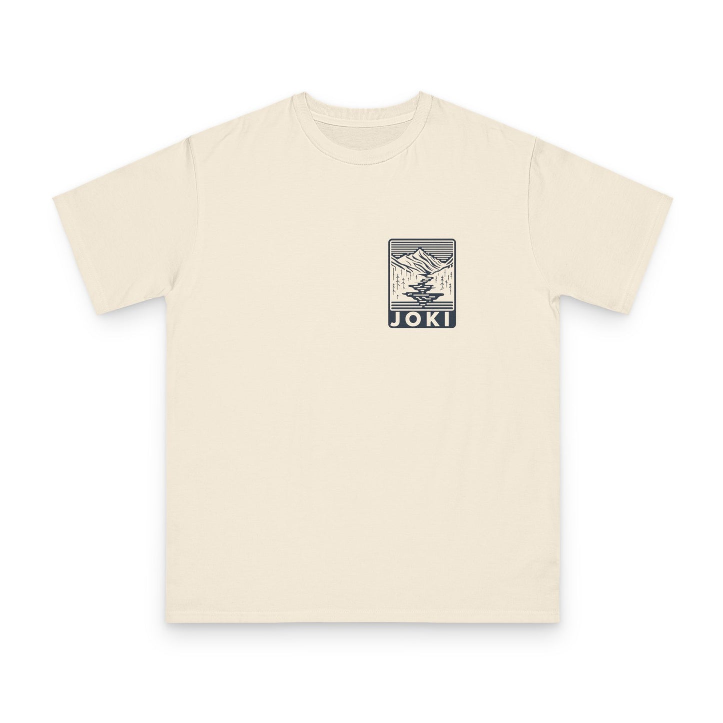 Joki Mountain Graphic T-Shirt — Minimal Nature Adventure Tee