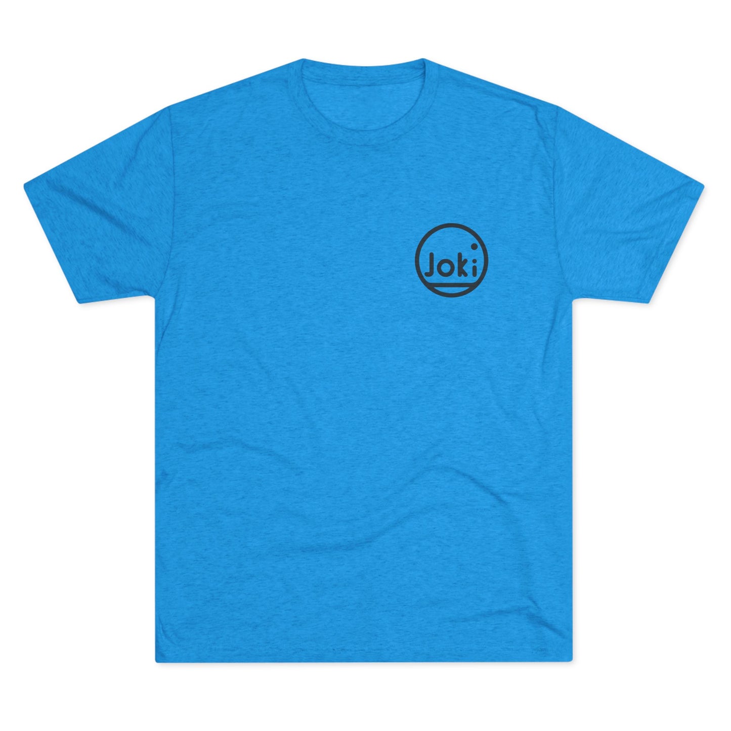Joki Minimal Logo Tee — Unisex Tri-Blend Crew Shirt