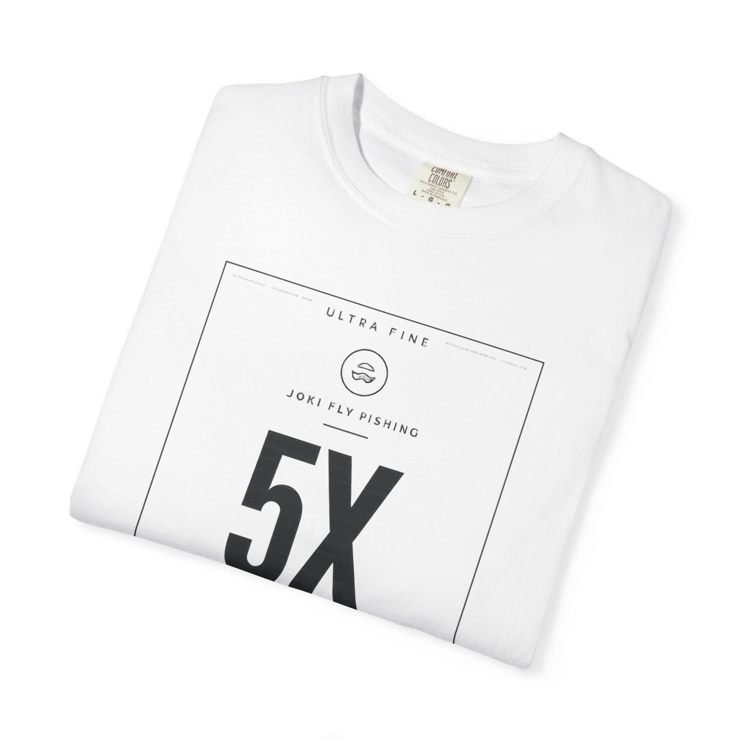 T-Shirt — Minimal '5X 0.14mm Tippet' Fishing Graphic Tee