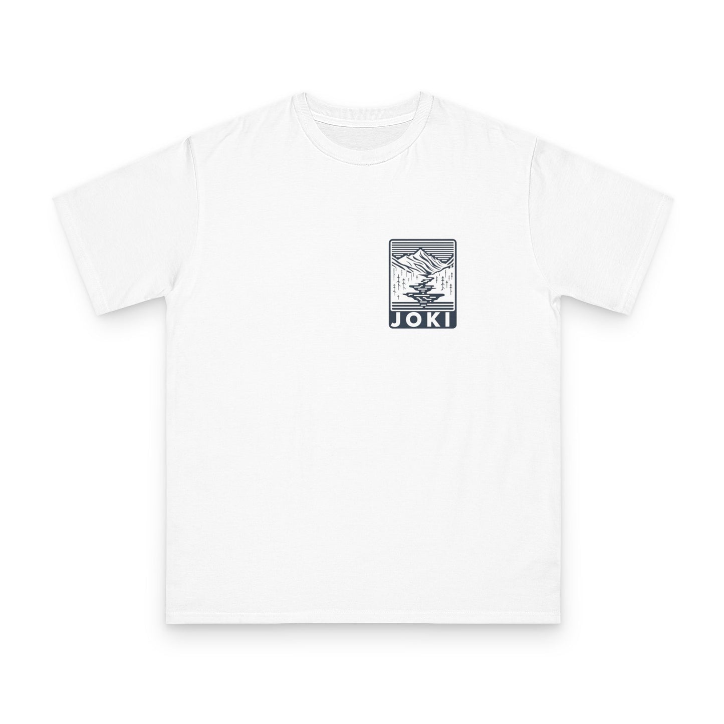 Joki Mountain Graphic T-Shirt — Minimal Nature Adventure Tee